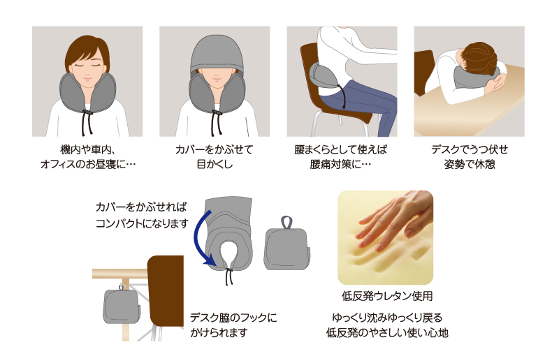働き方改革枕